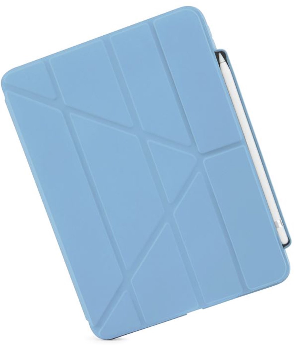 Pipetto Origami No3 Pencil Case for iPad 10.9 (2022)- Light Blue