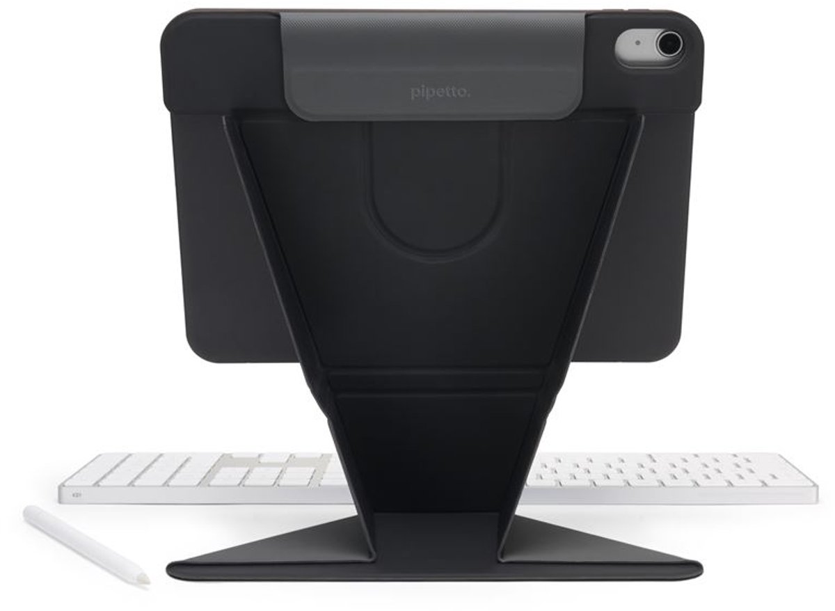 Pipetto Origami No6 Stand case for iPad 10.9" (2022) - Black