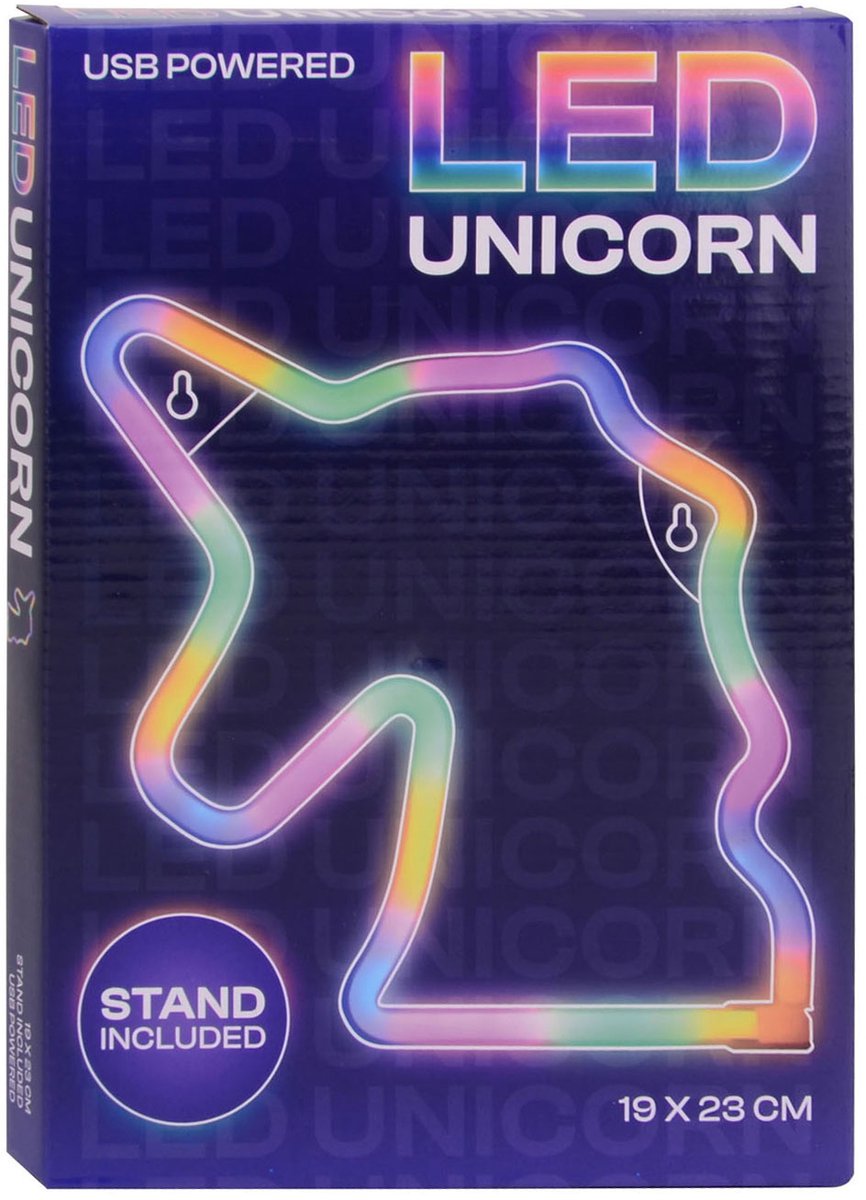 Johntoy Unicorn Rainbow Lamp with USB