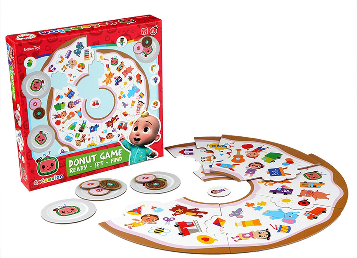 Barbo Toys CoComelon - Donut Game - Ready Set Find