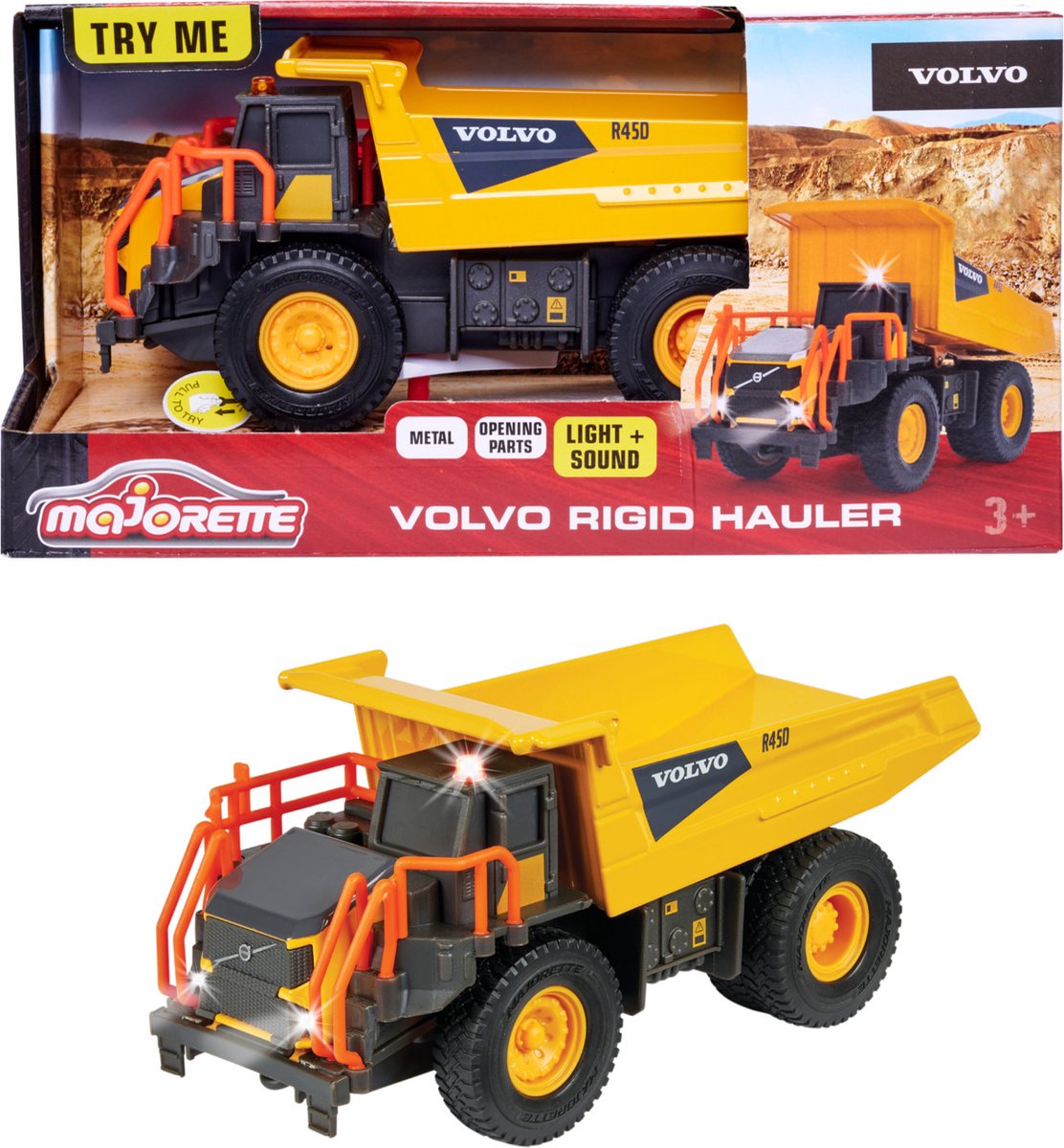 Majorette Grand Series - Volvo R45D Dumper