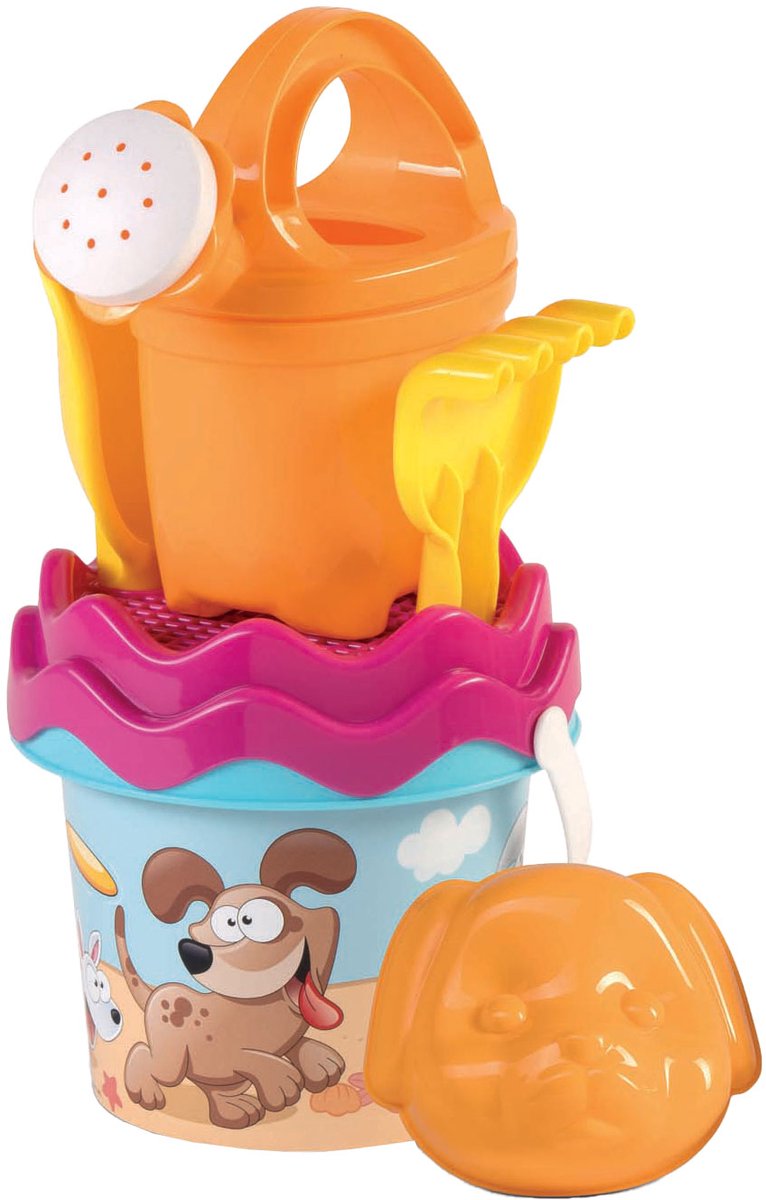 Androni Bucket Beach Set Dogs 6pcs.