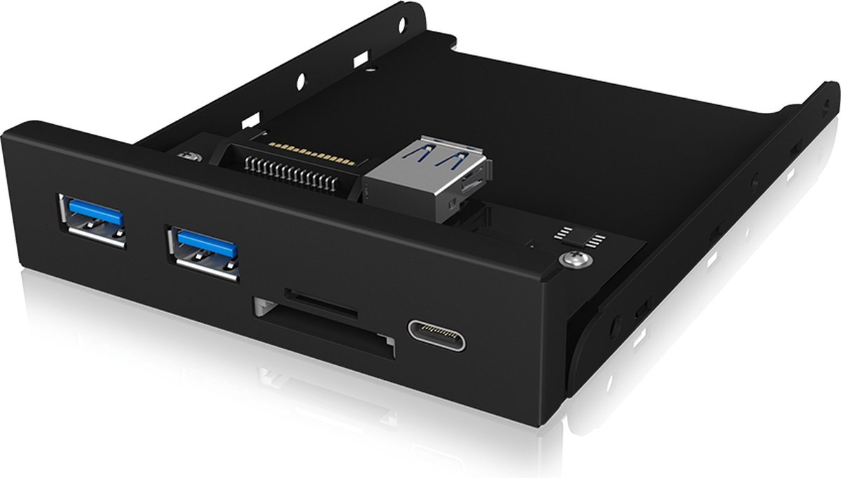 ICY BOX IB-HUB1417-i3 USB hub - USB 3.0 - 3 ports - Sort