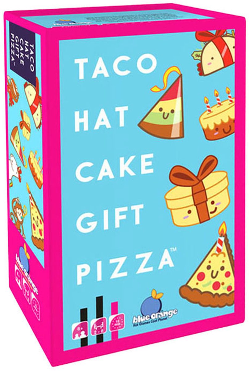 Blue Orange Taco Hat Cake Gift Pizza! (ENG)