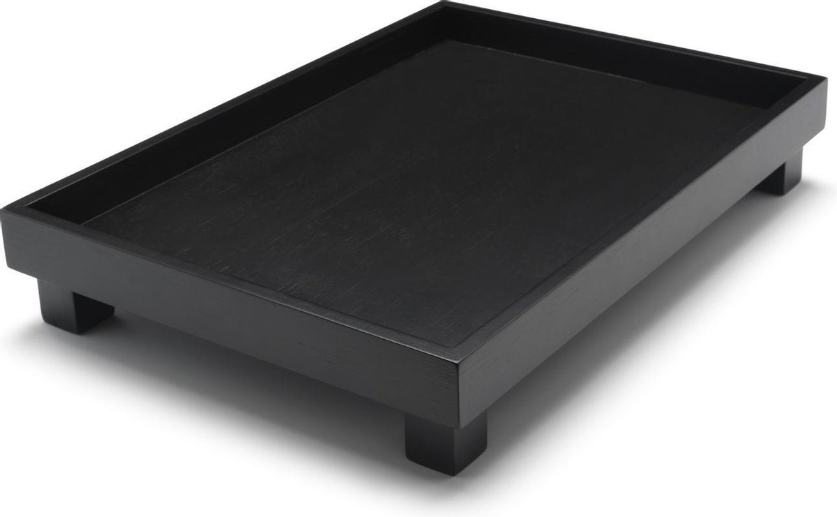 bredemeijer Isumi Bamboo Tray black 350x250x60