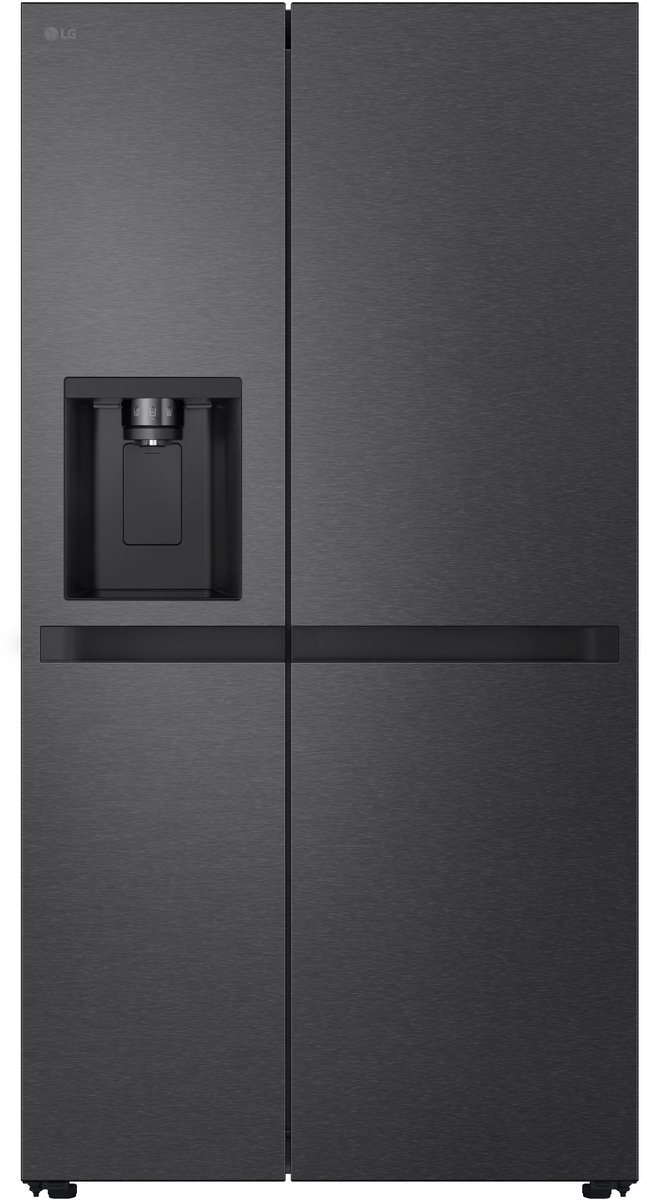 641L Door in Door™ Side by Side (Matte Black), Energiklass E, Vatten/is utan röranslutning, Smart Diagnosis™  - GSLC41EPPE