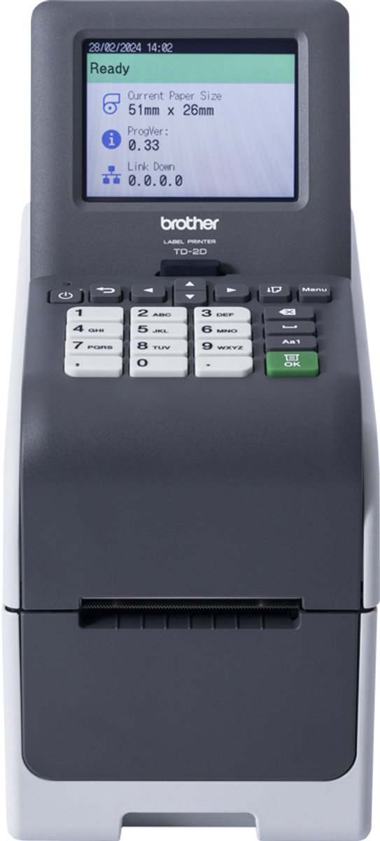 Brother TD-2320DSA203 - label/receipt printer - B/W - direct thermal