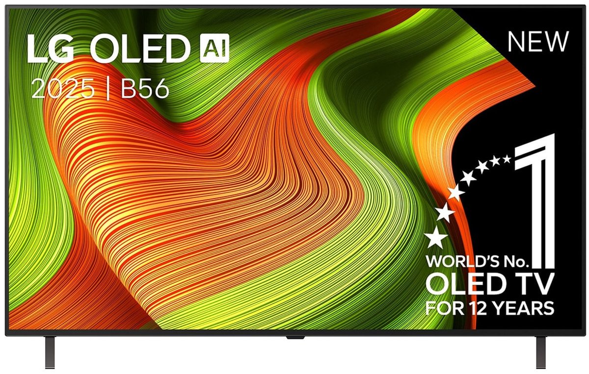 LG 55" OLED AI B5 4K Smart TV 2025 - OLED55B56LA
