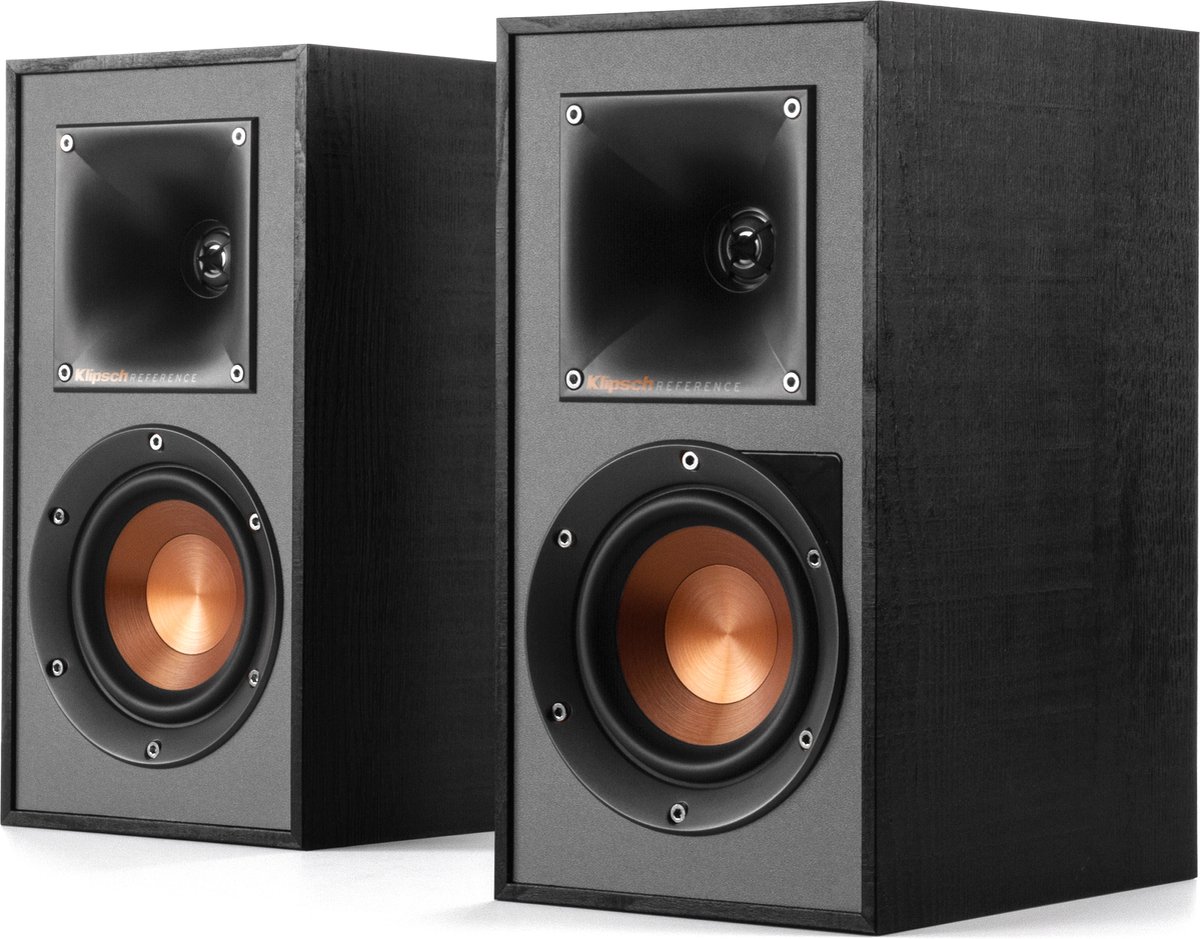 Klipsch R-41PM - Aktiv reolhøjttaler - Bluetooth - 35W RMS