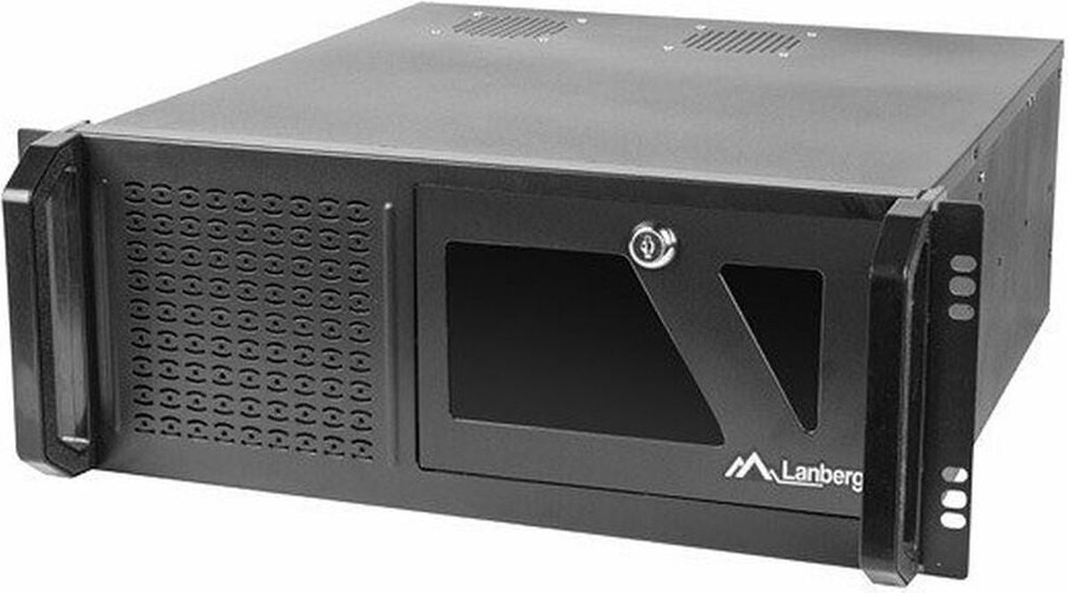 Lanberg - rack-mountable - 4U - ATX - Kabinet - Server (Rack) - Sort