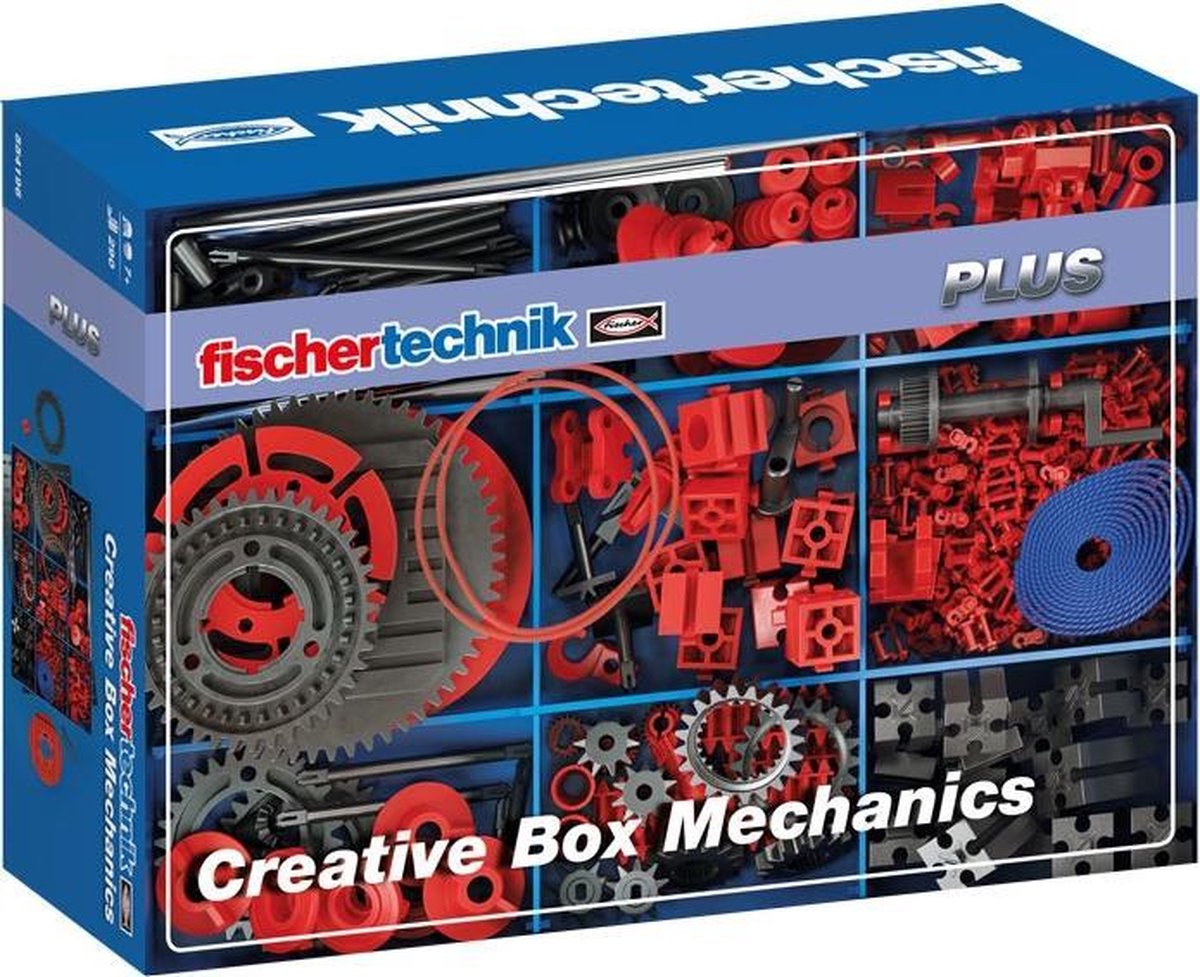 fischertechnik 554196 Creative Box Mechanics kit à monter, expérimentation, mécanique, enseignement de matières Coffret dexpérience à partir de 7 ans