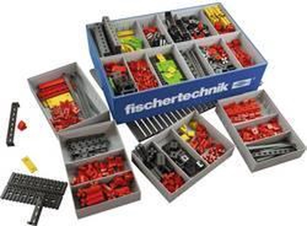 fischertechnik 554195 Creative Box Basic kit à monter, expérimentation, mécanique, enseignement de matières Coffret dexpérience à partir de 7 ans