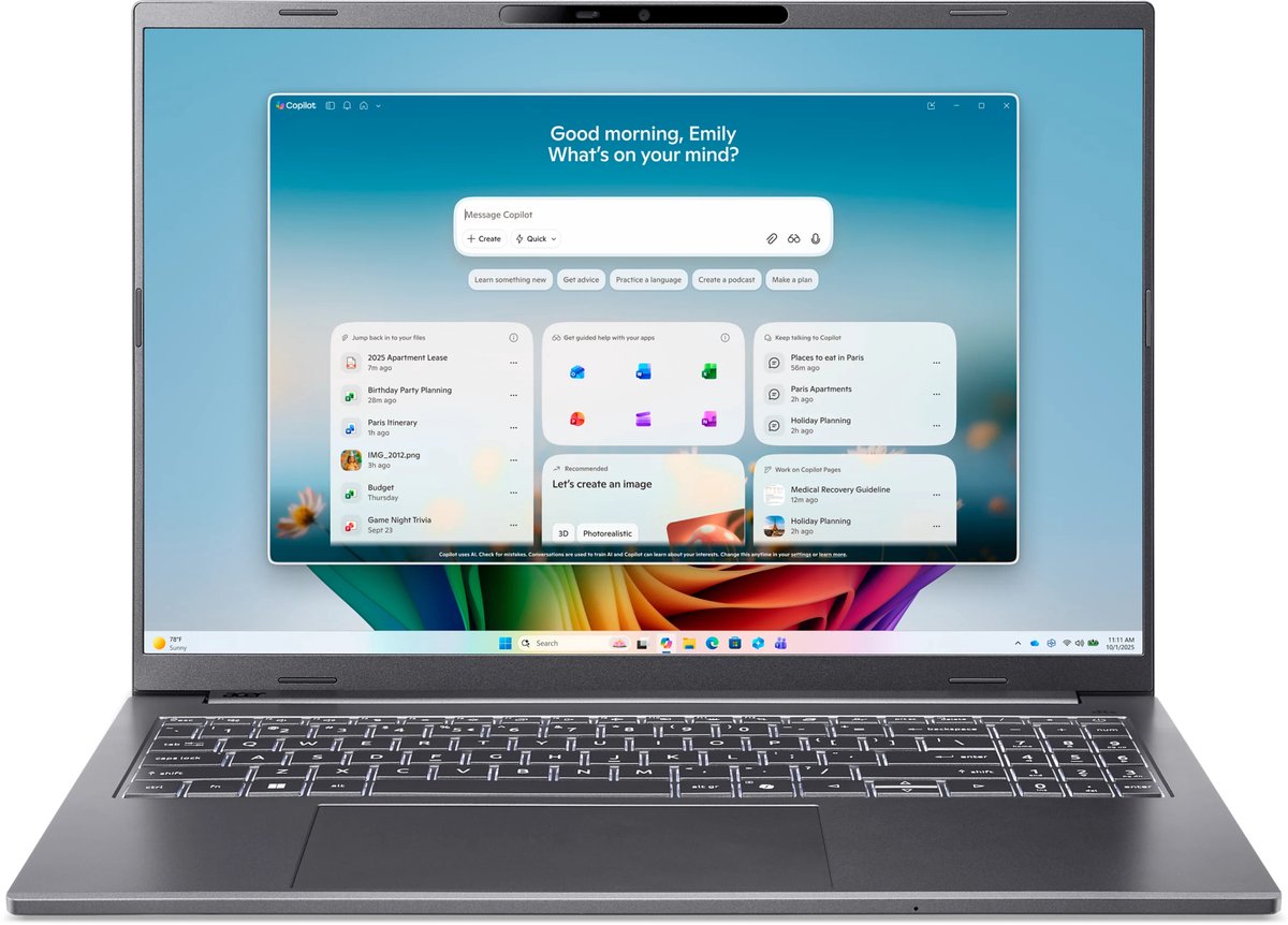 Acer Aspire 16 AI A16-61M