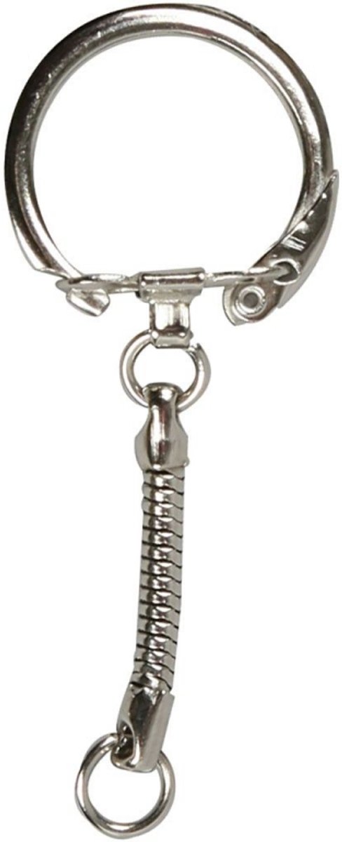 Creativ Company - Keychain with Chain 25 pcs.