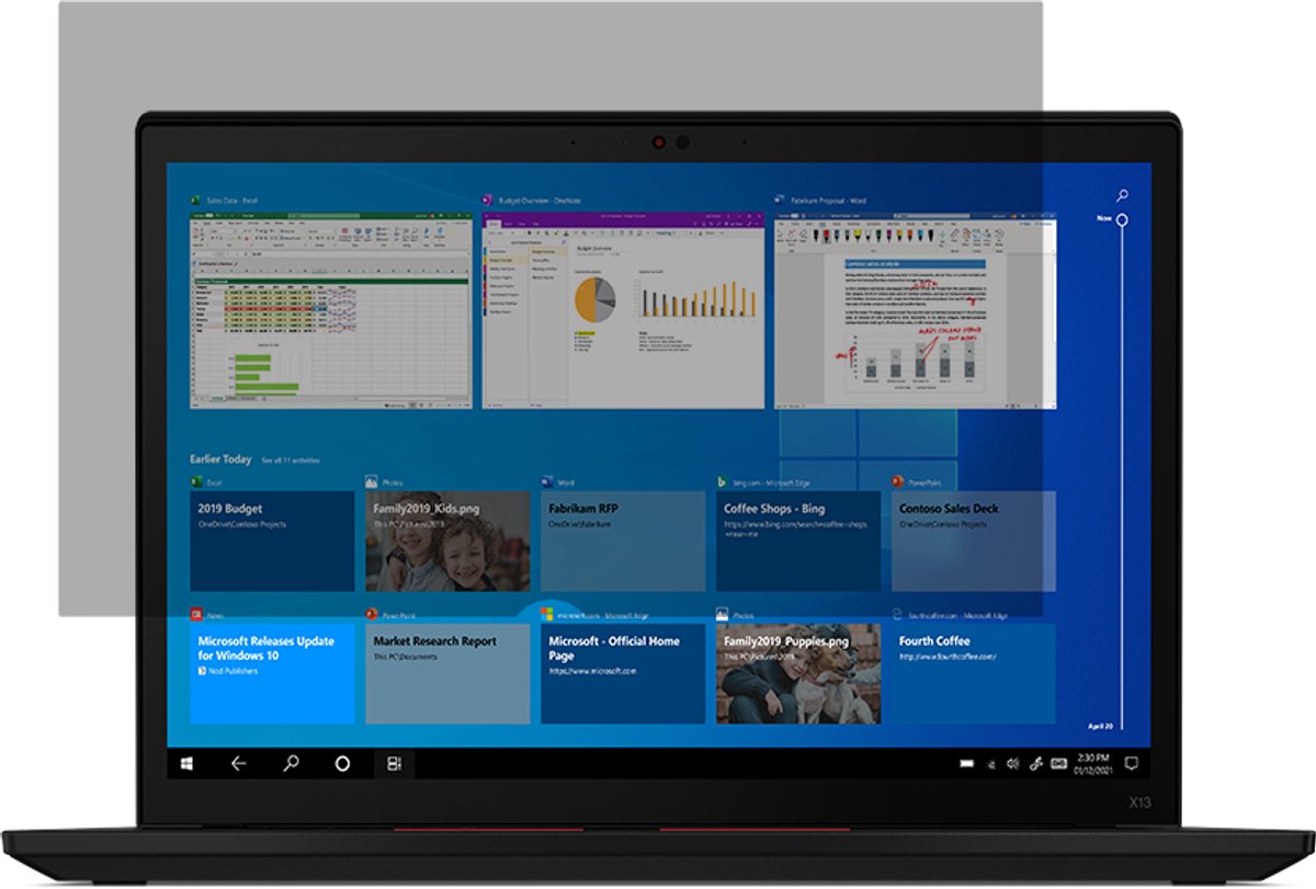 Lenovo - notebook privacy filter