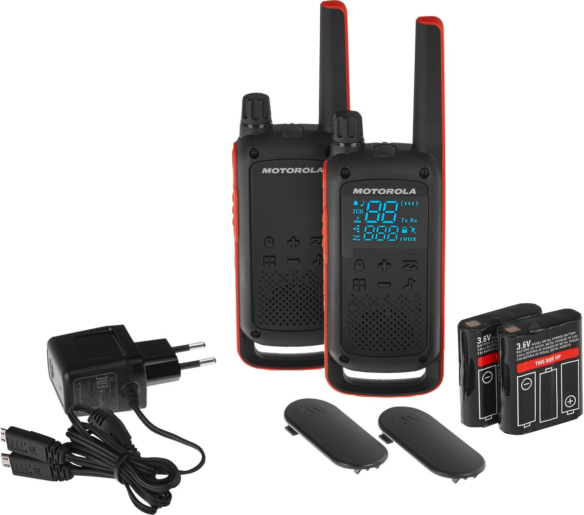 Talkie-walkie PMR Motorola Solutions TLKR T82 188068 jeu de 2