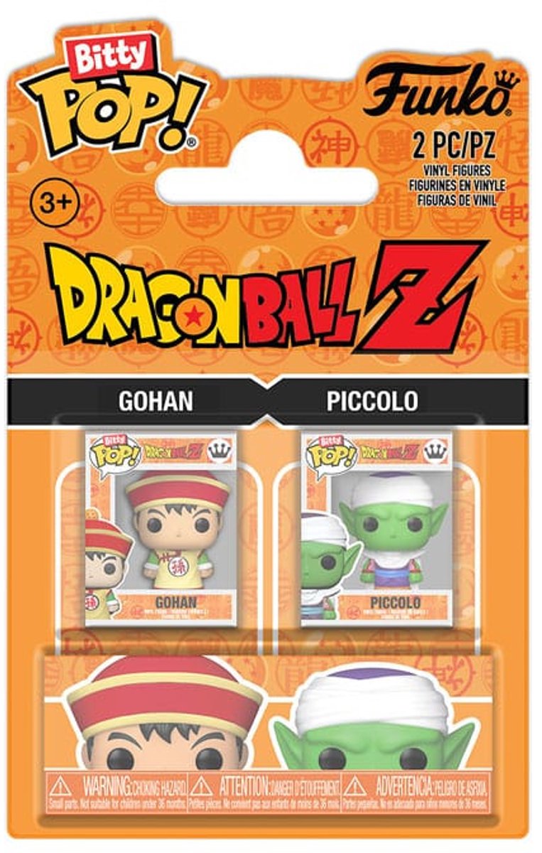 Funko! - Bitty POP 2PK DBZ Gohan & Piccolo - Figur