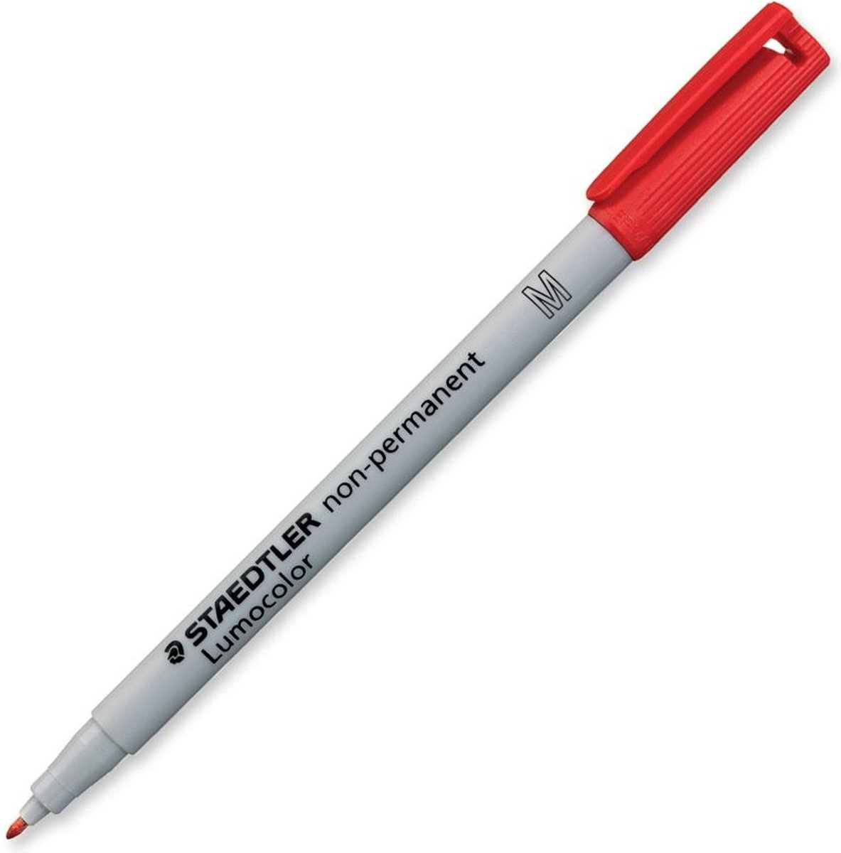 Staedtler OVERHEAD LUMOCOLOR NONPERM M rød, ÆSKE 10 STK