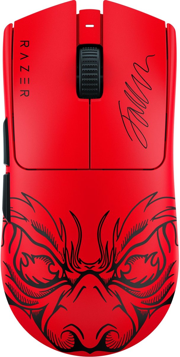 Razer Viper V3 Pro - Faker Edition - Gaming Mus - Optisk - 6 knapper - Rød