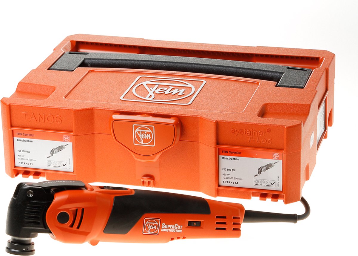 Fein Multimaster MM 700 Max Basic 72296863000 Outil multifonction + mallette 2 pièces 450 W