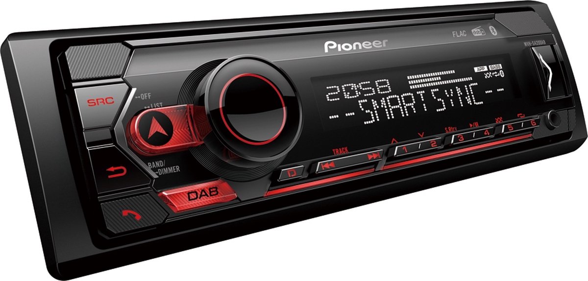 Pioneer MVH-S420DAB Autoradio tuner DAB+, kit mains libres bluetooth, AppRadio