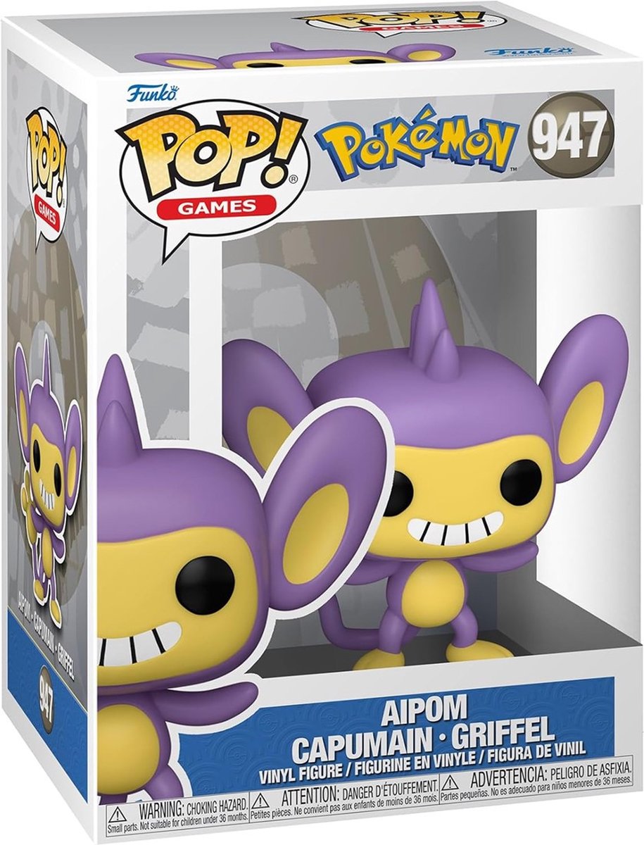Funko! - POP Vinyl Pokemon Aipom - Figur