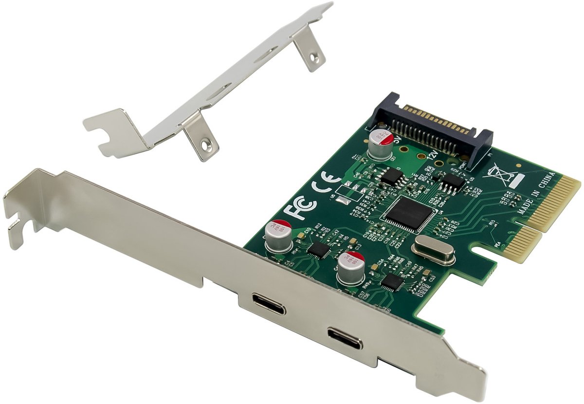 Conceptronic EMRICK13G - USB adapter - PCIe 3.0 x4 - USB-C 3.2 Gen 2 x 2