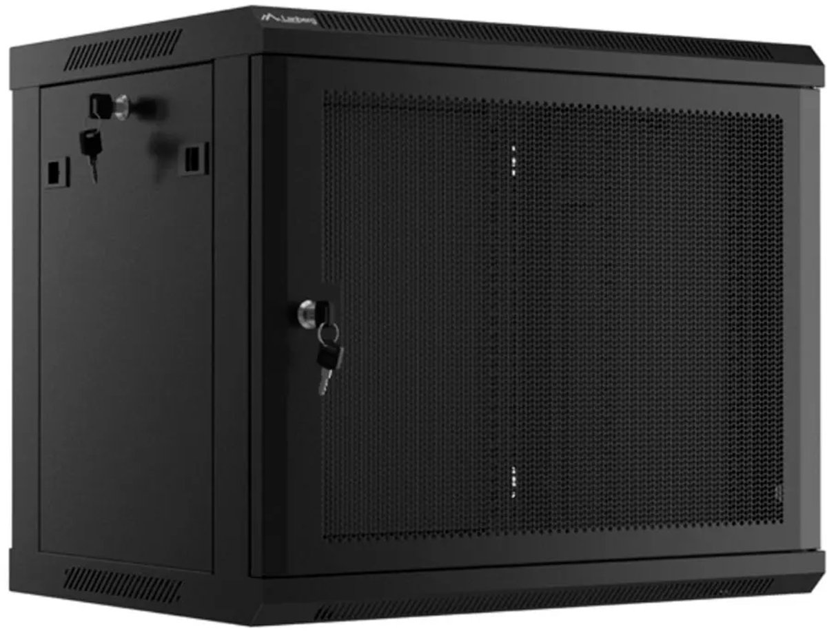 Lanberg WF01-6409-23B - 9U - Wall Mount Rack Cabinet