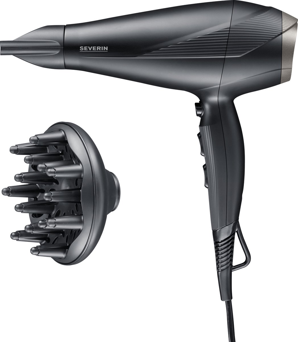 Severin HT0167 Sèche-cheveux noir,argent
