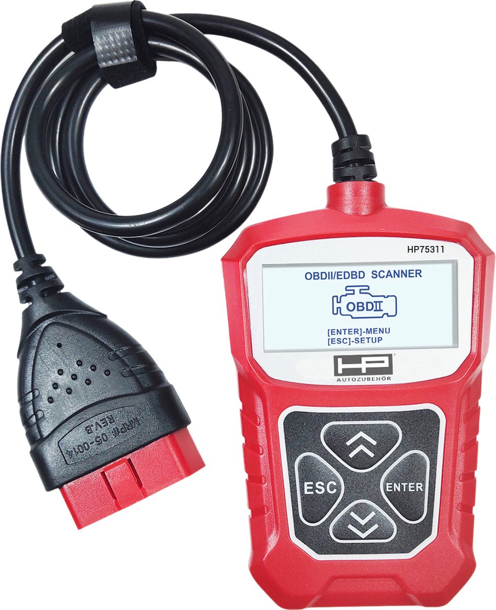 HP Autozubehör OBD II Diagnosegerät Testeur OBD II 75311 adapté pour (marque automobile): Universal illimité(e)