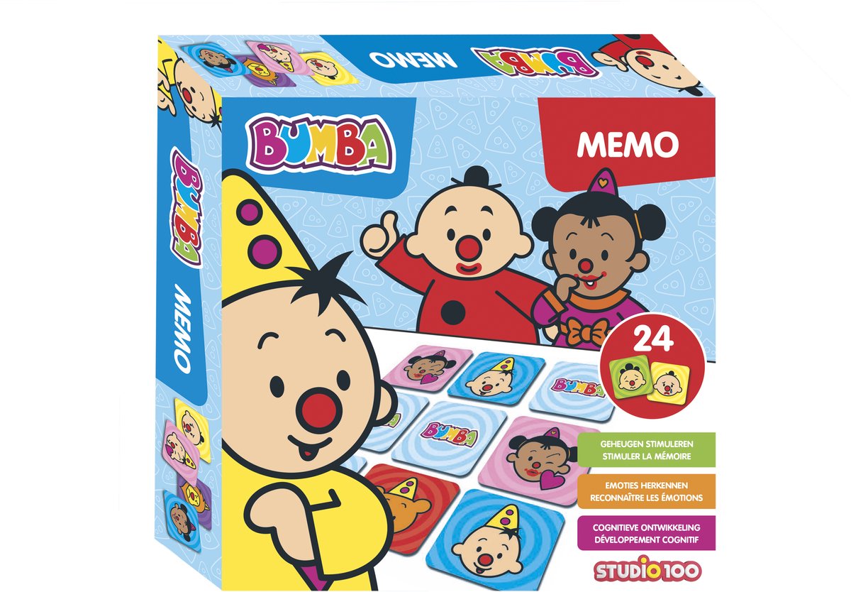 Studio 100 - Bumba Memo Game Emotions