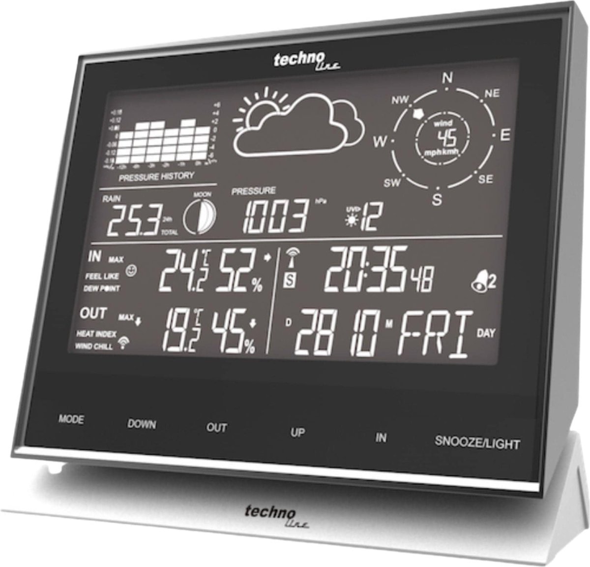 Techno Line WS1700 Station météo radiopilotée