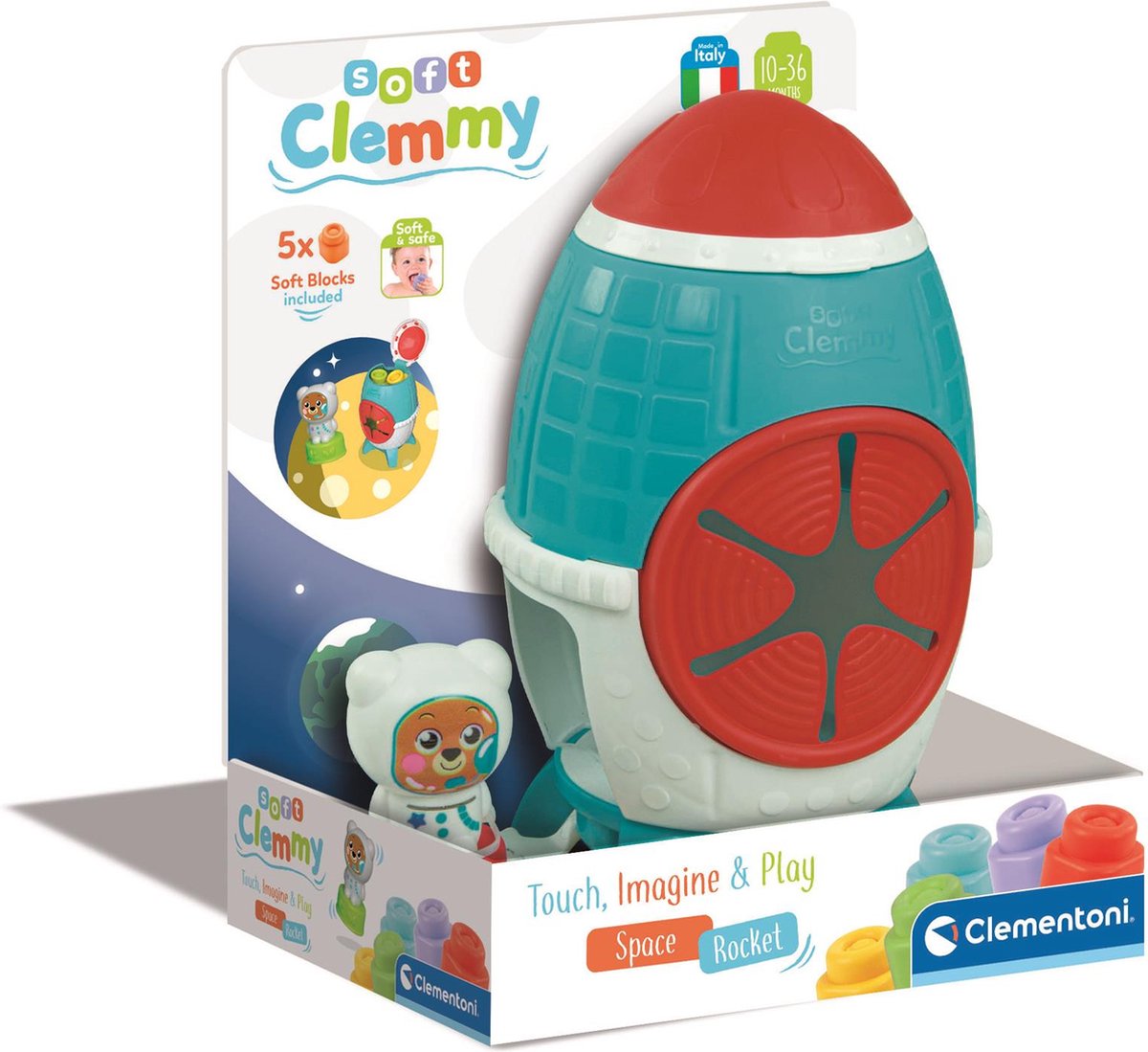 Clementoni Clemmy Soft - Sensorial Rocket