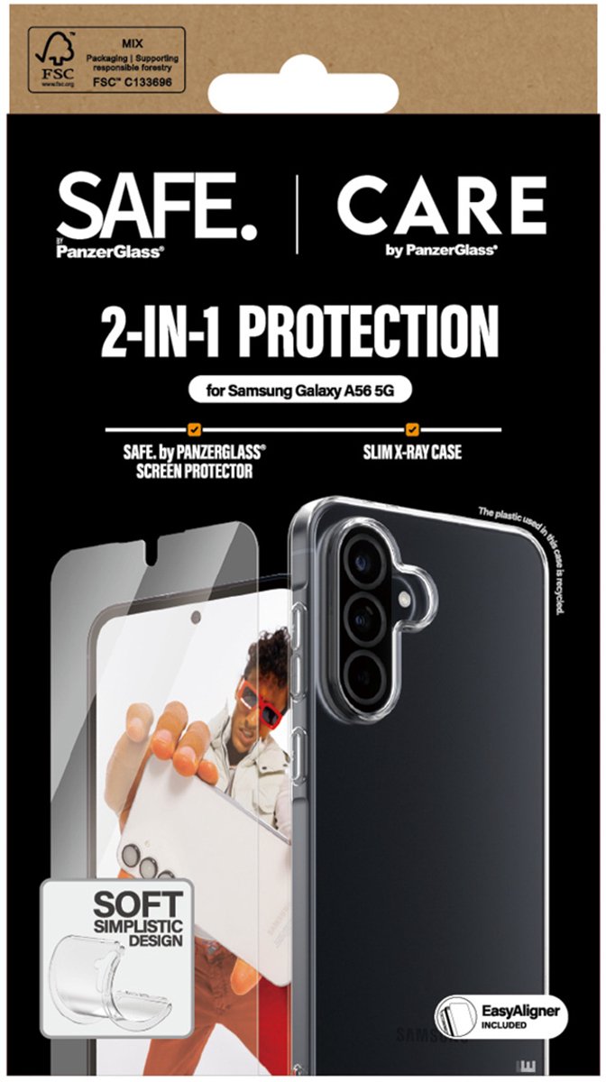 CARE by PanzerGlass Fashion 2-in-1 Bundle Samsung Galaxy A56 5G