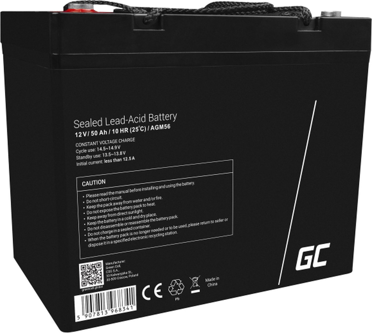 Green Cell AGM battery - Lead Acid