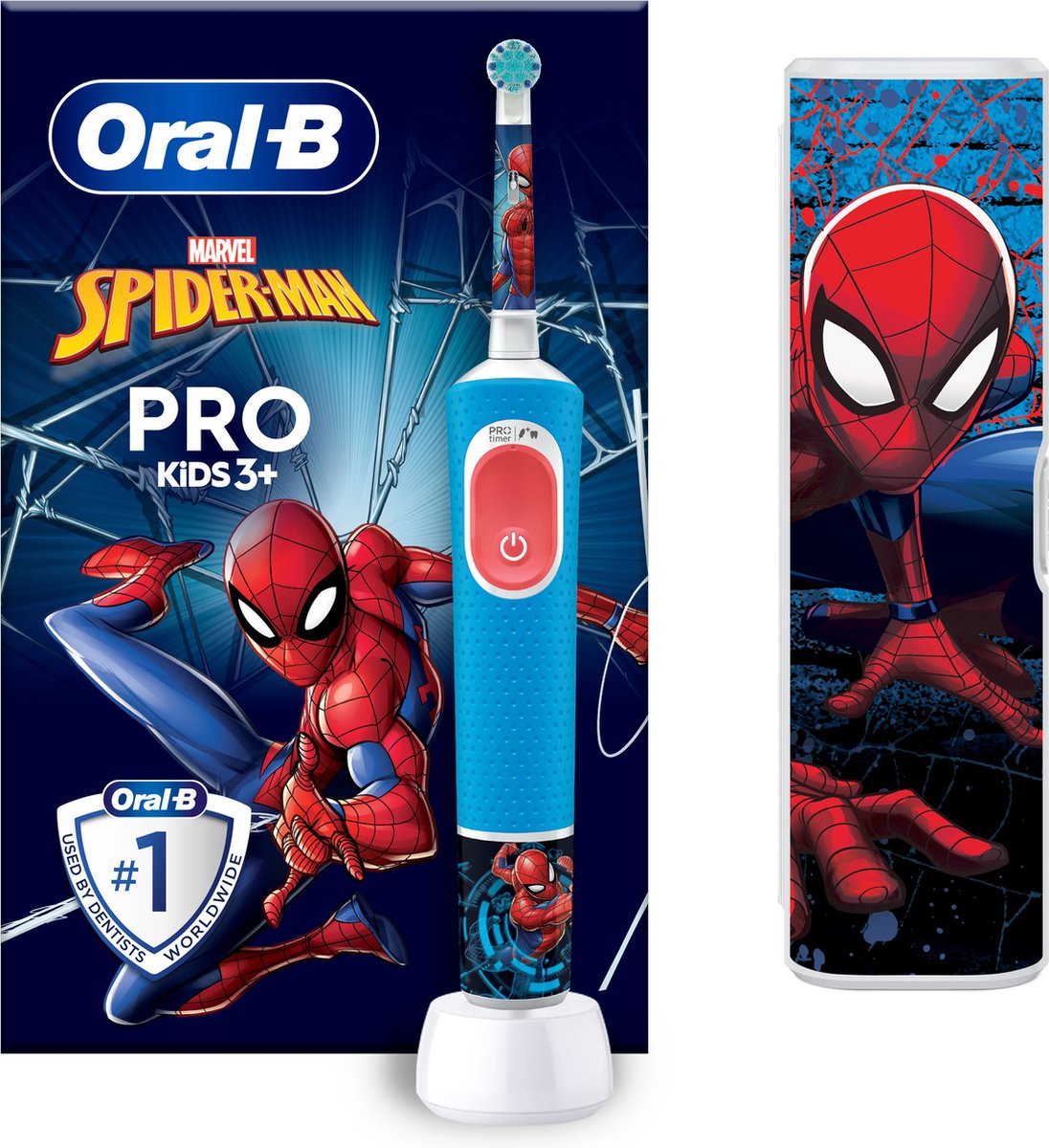 Oral-B Eltandbørste Vitality Pro Kids Spider-Man