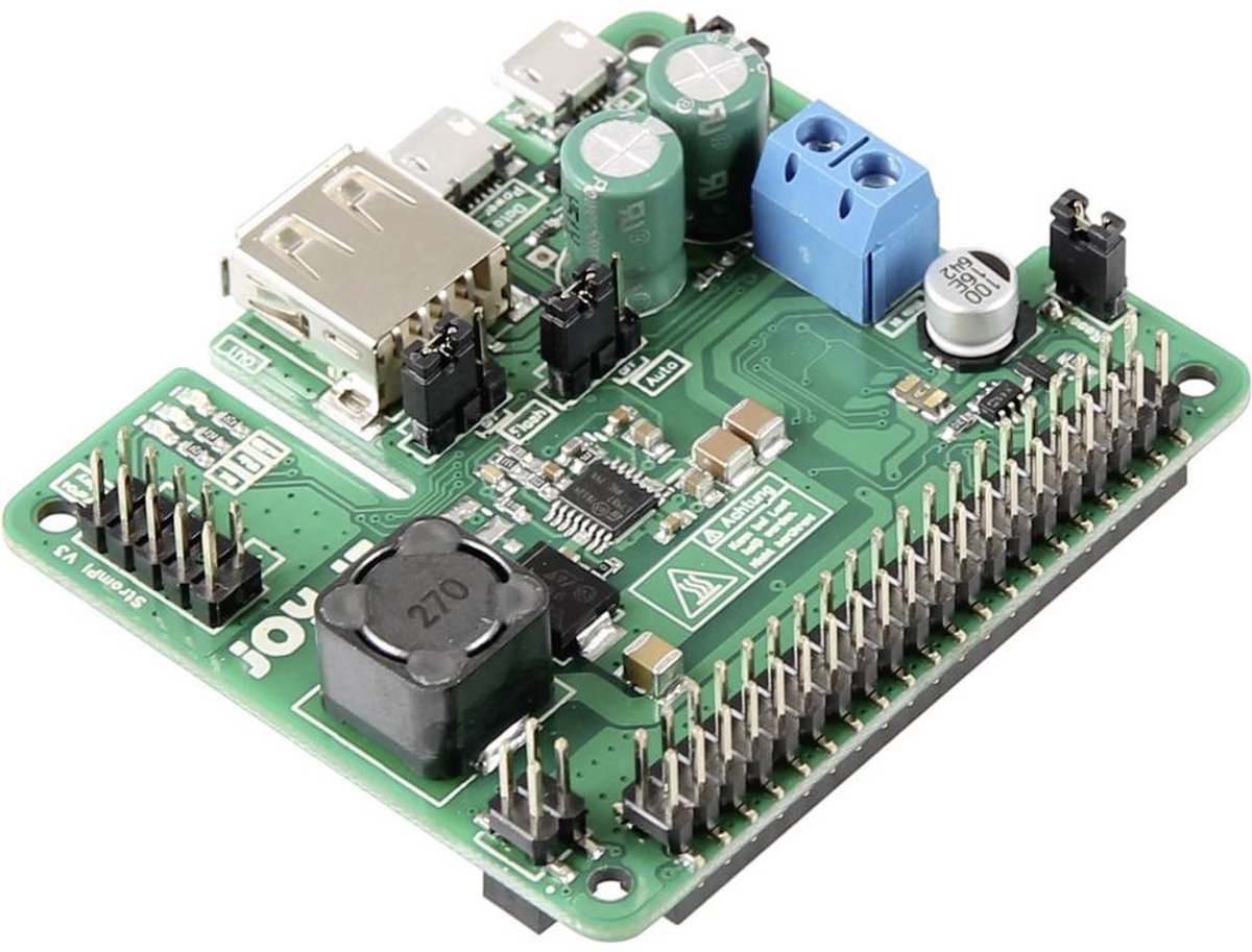 Joy-it StromPi 3 Shield Convient pour (kits de développement): Raspberry Pi®