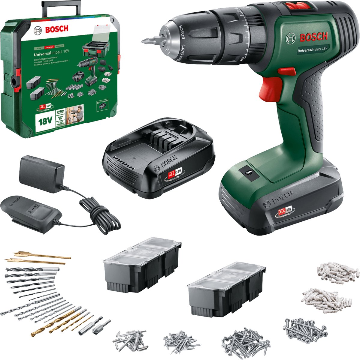 Bosch Universal Impact 18V + SystemBox