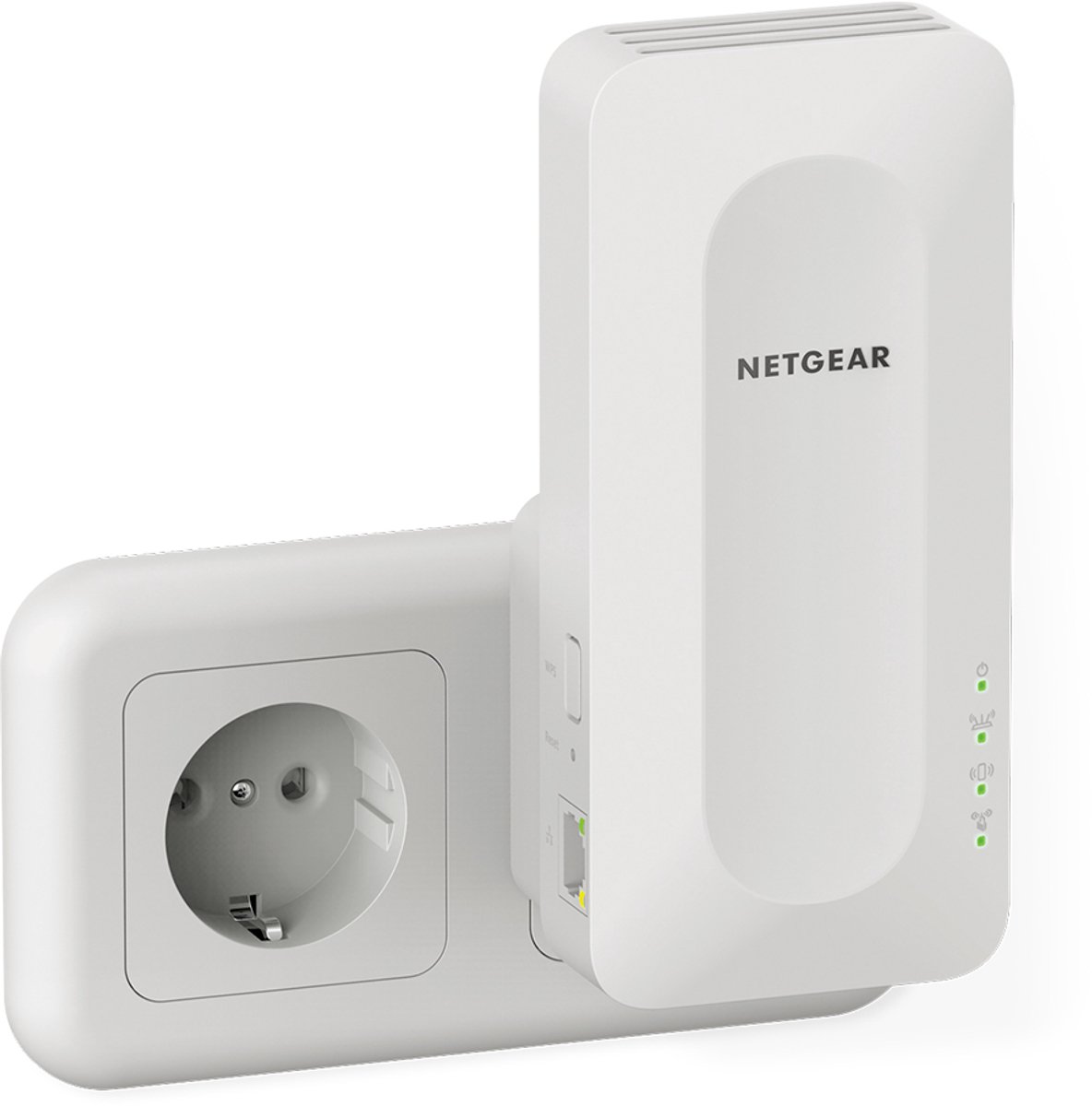 Netgear EAX15 Dual-band WiFi 6 Mesh Extender 1.8Gbps Wall-plug Internal Antenna