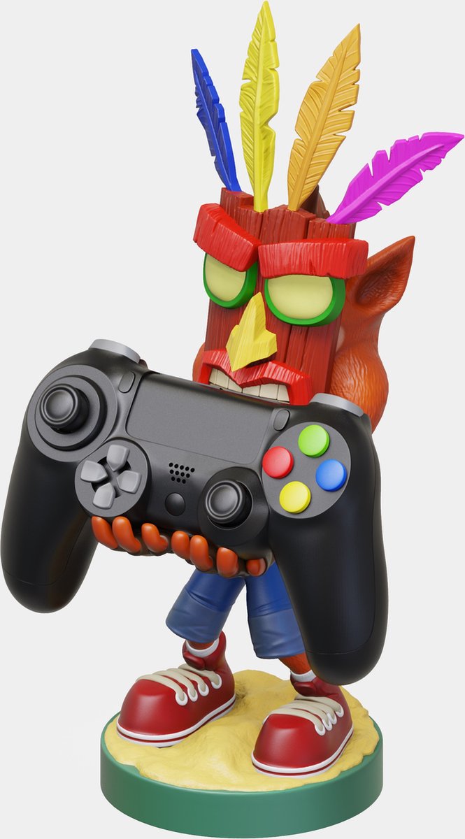 Cable Guys Crash Bandicoot: Crash Aku Aku - Miscellaneous Tilbehør til spillekonsol