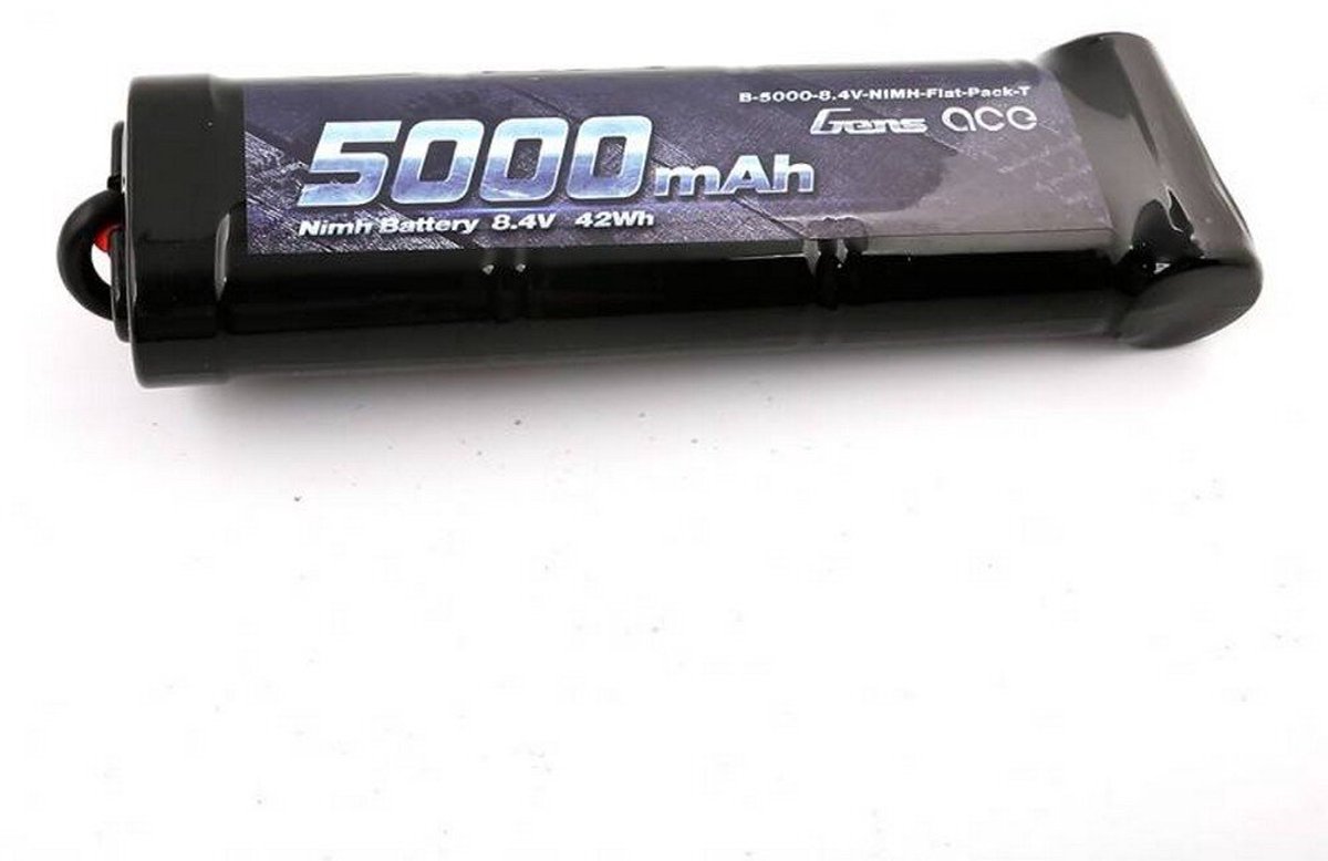 Gens ace &Tattu Battery Traxxas 5000mAh 8.4V NiMH Hump T-Dean