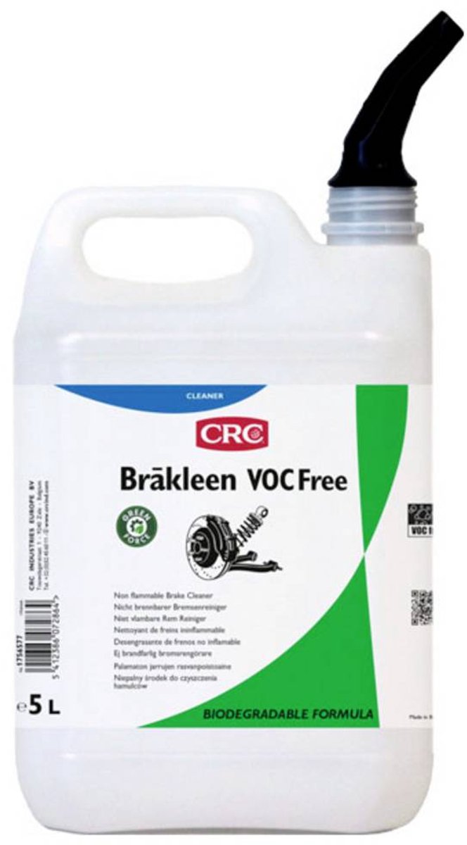 CRC Brakleen VOC Free 1756577 Nettoyant pour freins 5 l