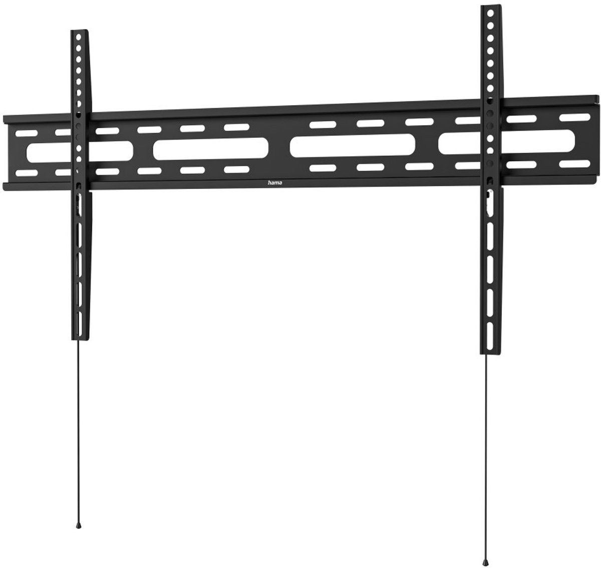 Hama 00220815 Support mural TV 94,0 cm (37) - 228,6 cm (90) rigide niveau à bulle intégré