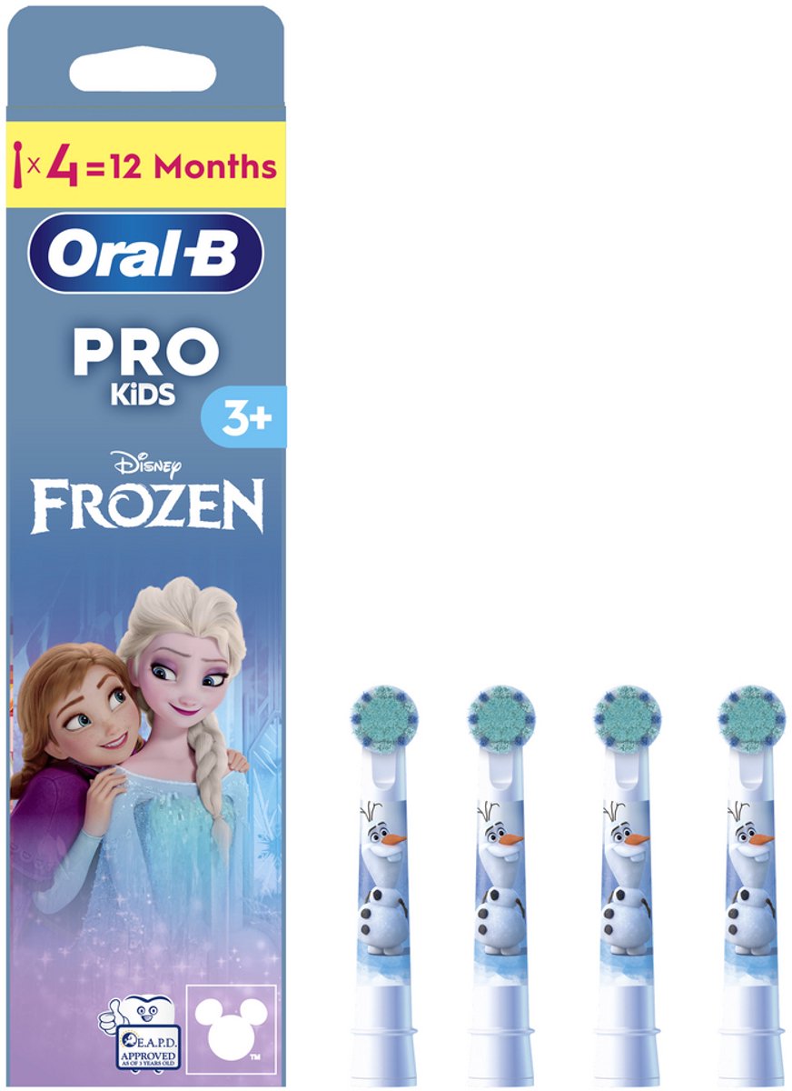 Oral-B Tandbørstehoveder Frozen Refill 4 pcs