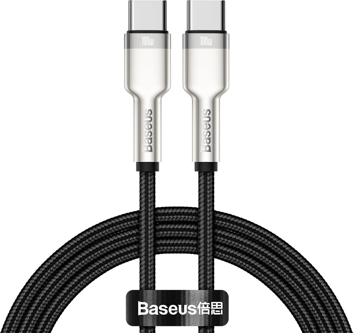 Baseus Cable USB-C to USB-C Cafule 100W 1m - Black