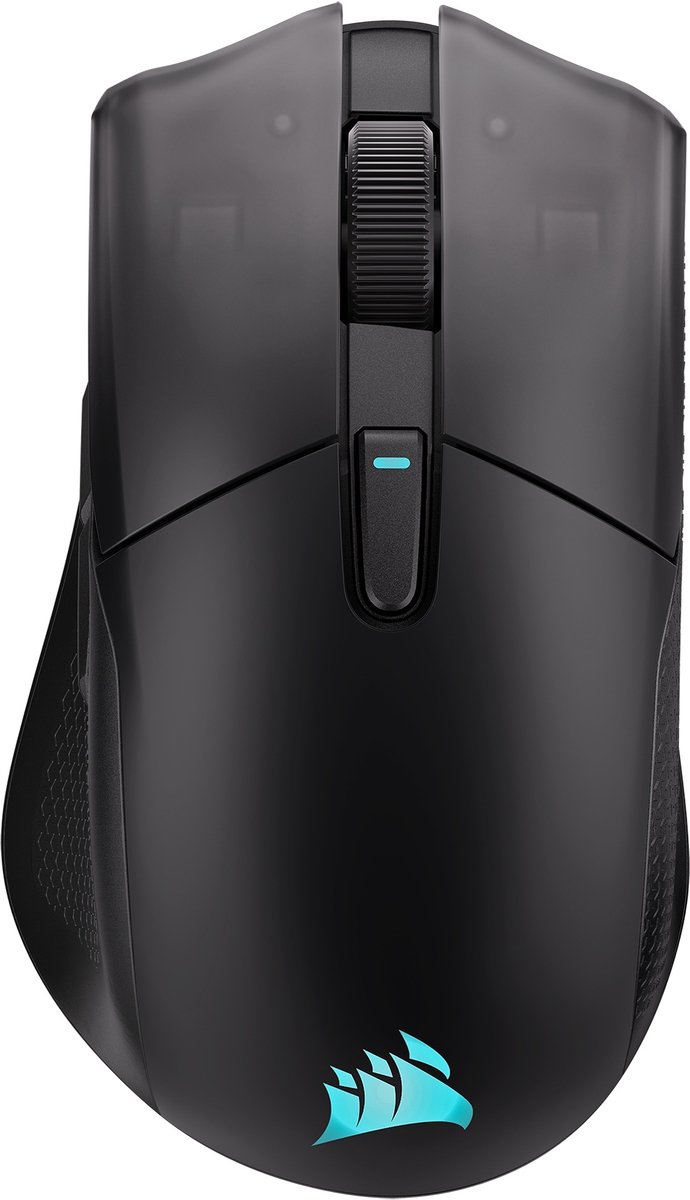 Corsair HARPOON v2 WIRELESS - Gaming Mus - Optisk - 6 knapper - Sort
