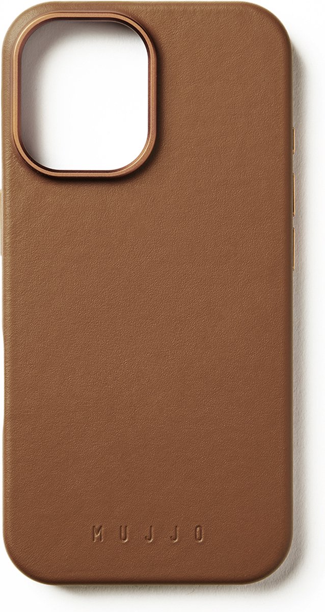 Mujjo Leather Case for iPhone 16 - Tan