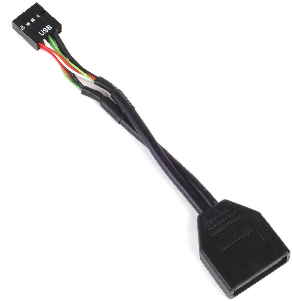 SilverStone - USB internal adapter - 19 pin USB 3.0 header to 9 pin USB header