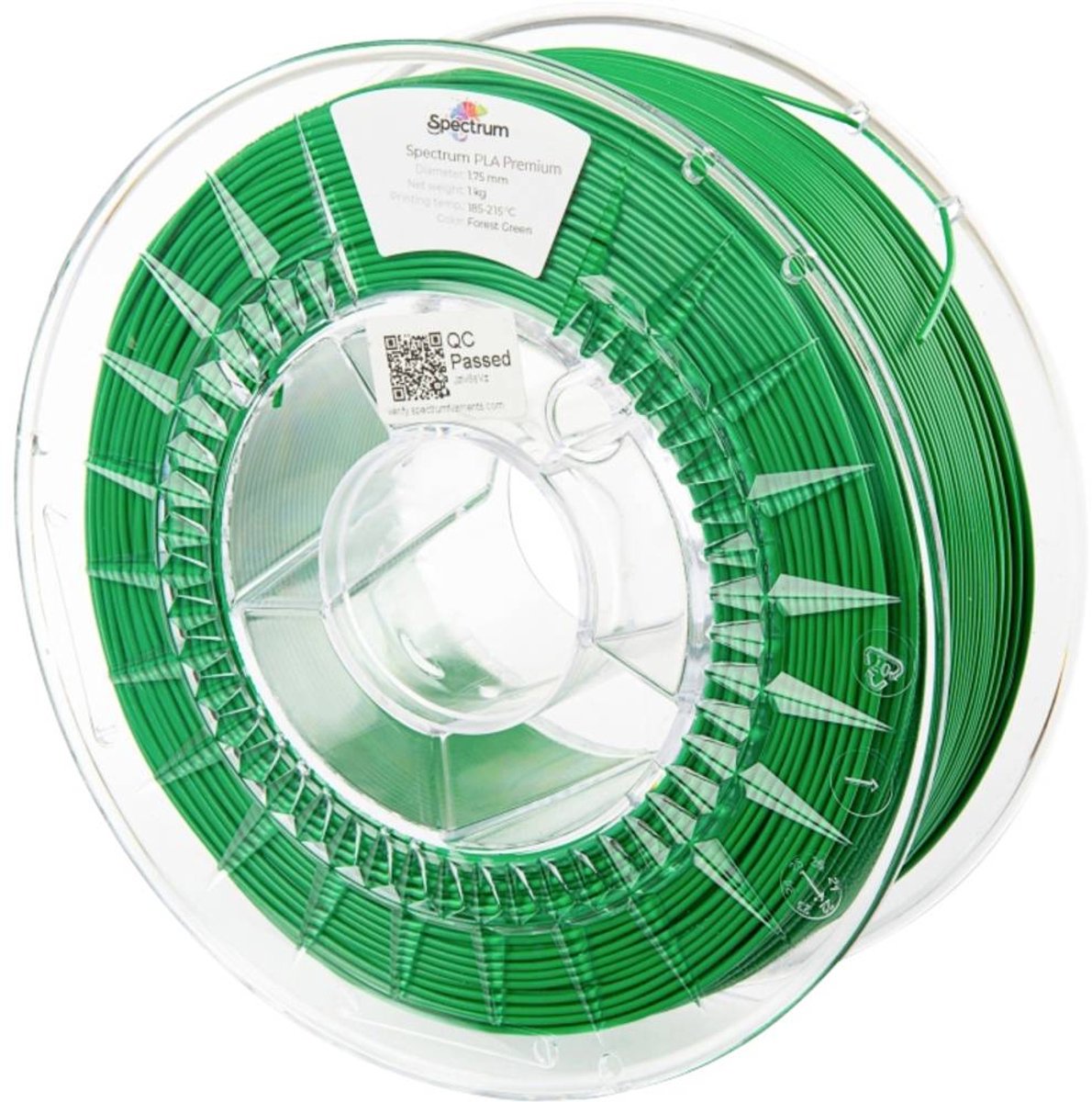 Spectrum 3D Filament / PLA Premium / ⌀ 1.75 mm / Forest Green / 1 kg