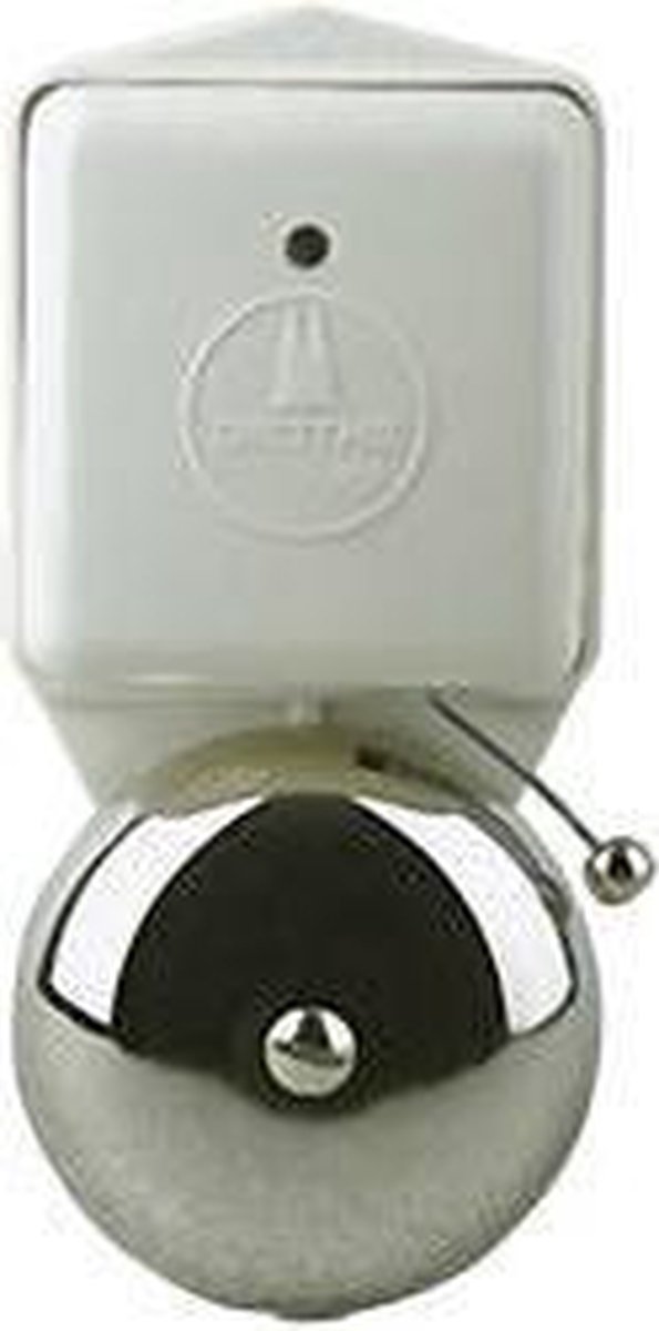 Grothe 24091 Sonnette 230 V (max) 85 dBA gris, argent